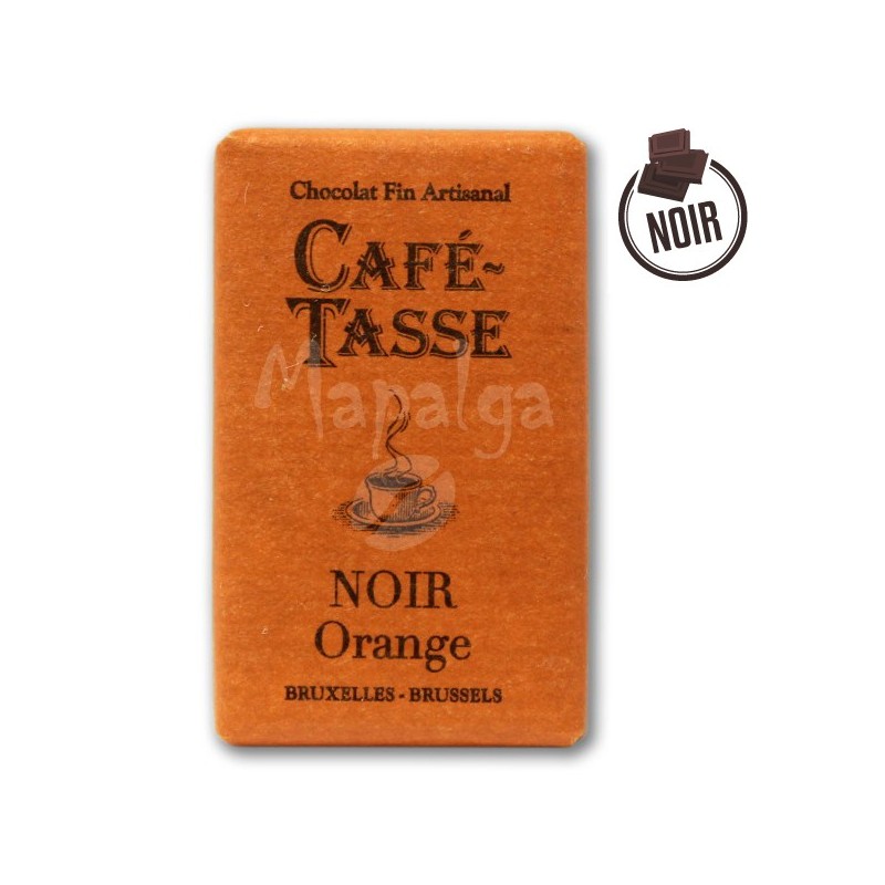 Tablet al cioccolato fondente arancione 9g - torta