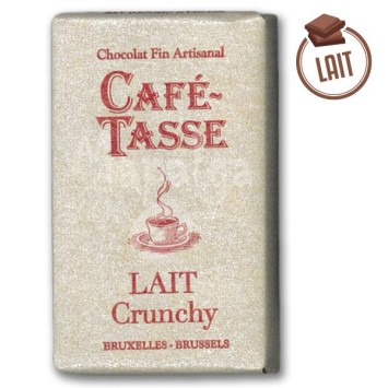 Tablet al cioccolato al latte croccante 9g - torta