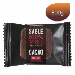 Sablés Cacao extra Brut - 500g - GOULIBEUR