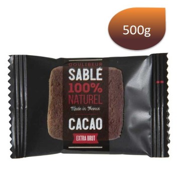 Extra Brut Goulibeur cocoa shortbread - 85 units