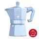 Cafetière italienne Moka exclusive Bleu 3 TASSES - BIALETTI