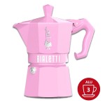 Cafetière italienne Moka exclusive Rose 3 TASSES - BIALETTI