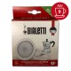 Set de 3 joints + 1 filtre cafetière aluminium 9 Tasses - BIALETTI