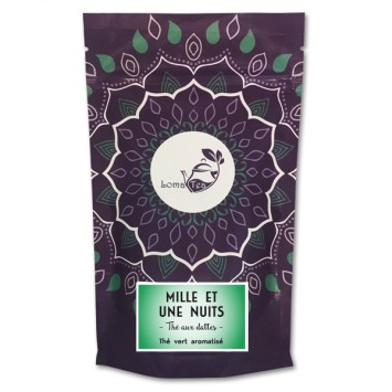 Tè verde mille e una lomatea in massa 100 g notti