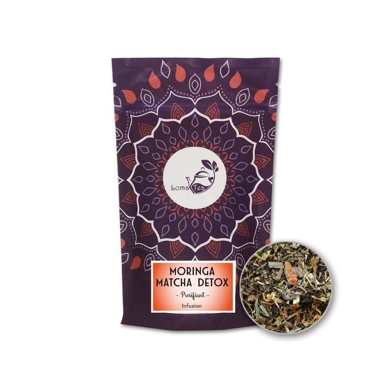 Infusione Moringa Macha Detox Lomatea VRAC 70G