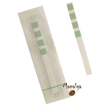 Water hardness measurement strip