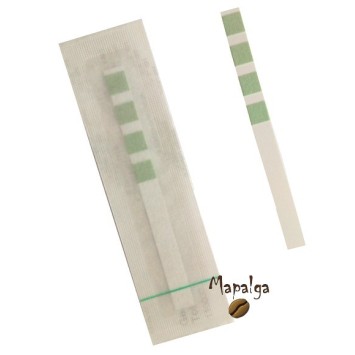 Water hardness measurement strip