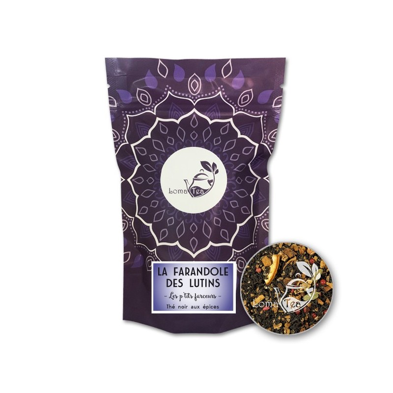 Tè nero faandole des elins lomatea sfuso 100g Tè nero faandole des elins lomatea sfuso 100g