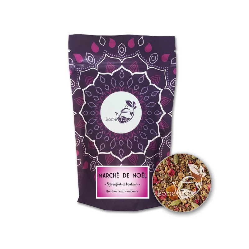 Rooibos MARCHÉ DE NOËL VRAC 100g - LOMATEA