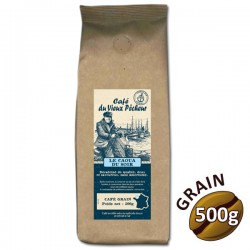 Café grain LE CAOUA DU SOIR 500g - CAFÉ DU VIEUX PÊCHEUR