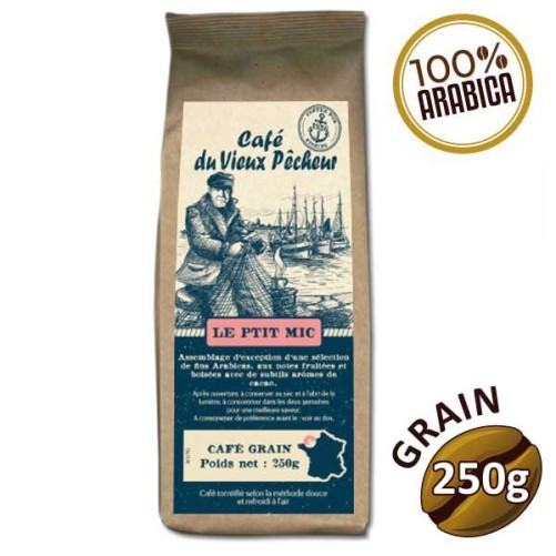 Grain Coffee Recharge Le Ptit MIC 250g - Café du Vieux fisherman