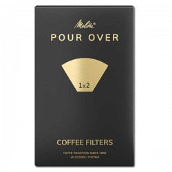 Filtres à café MELITTA POUR OVER 1X2 40 unités