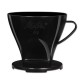 Porte-filtre noir plastique 1x4 POUR OVER - MELITTA