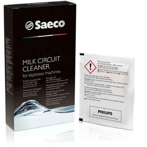 Product cleaning milk circuit for coffee maker 6 saeco sachets