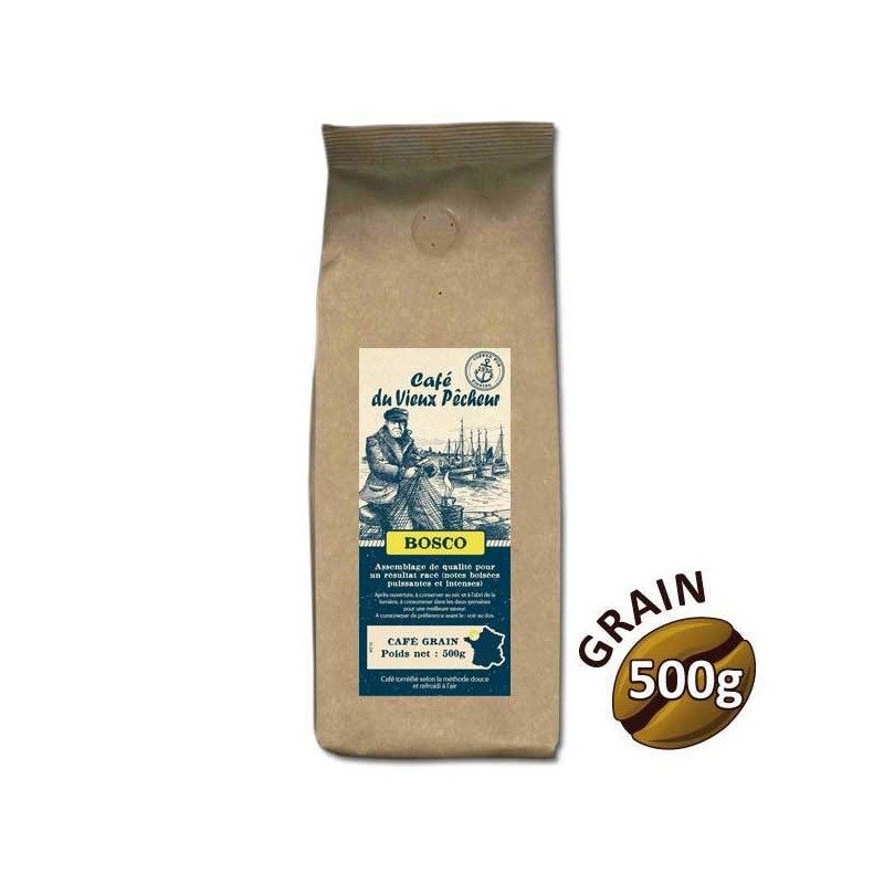 BOSCO 500G Grain Coffee - Old Fisherman Coffee