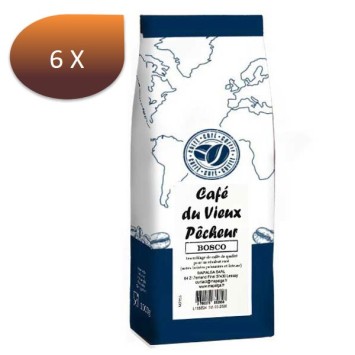 Bosco 6 x 1 kg di caffè - Café du Vieux Fisherman