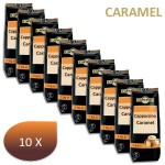 Pack x10 Café cappuccino CARAMEL CAPRIMO 1 Kg