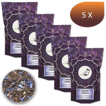 Pack X 5 Black Tea Orient Express Lomatea Bulk 100g