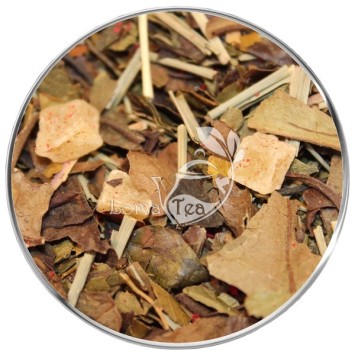 Pack X 5 Green Tea The Lomatea Bulk 100g arranged