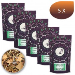 Pack x 5 Thé vert L'ARRANGÉ LOMATEA VRAC 100g