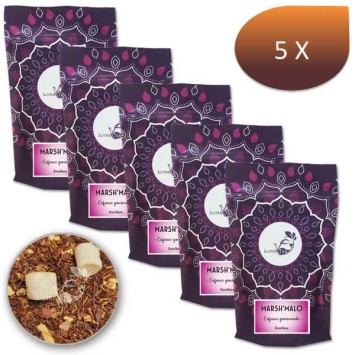 Pacchetto X 5 Rooibos Marsh'malo Lomatea Bulk 100g