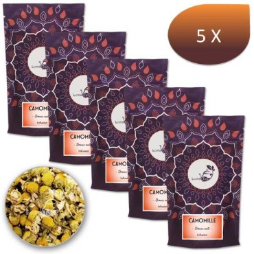 Pack X 5 Chamomile Lomatea Bulk 60g infusion