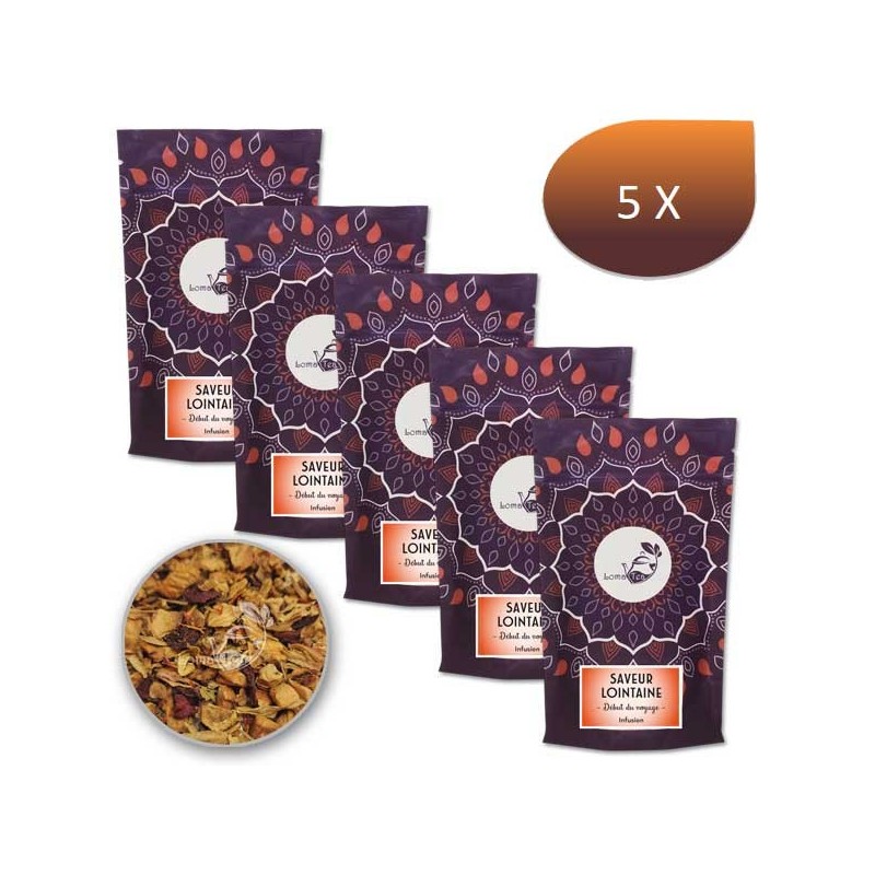Pacchetto x 5 Infusione Lomatea Bulk Lomatea Flavo