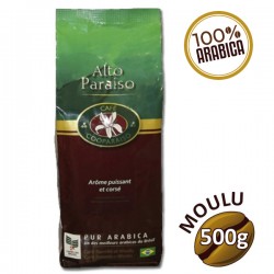 Café du Brésil Cooparaiso Alto Paraiso moulu 500g DLUO