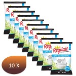 Pack x 10 Lait demi-ecrémé Régilait pour Distributeur Automatique - 500 gr