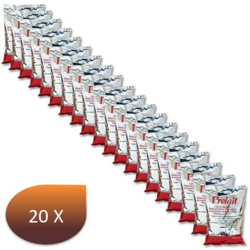 Pacco x 20 latte mezza a mezza polvere 500 g - prolite