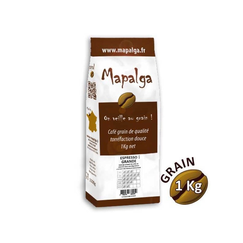 Grande espresso coffee grain - 1 kg - MAPALGA Grande espresso coffee grain - 1 kg - MAPALGA