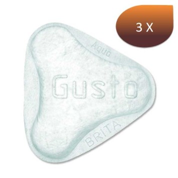 Set di 3 filtri universali Brita aqua gusto 100 litri