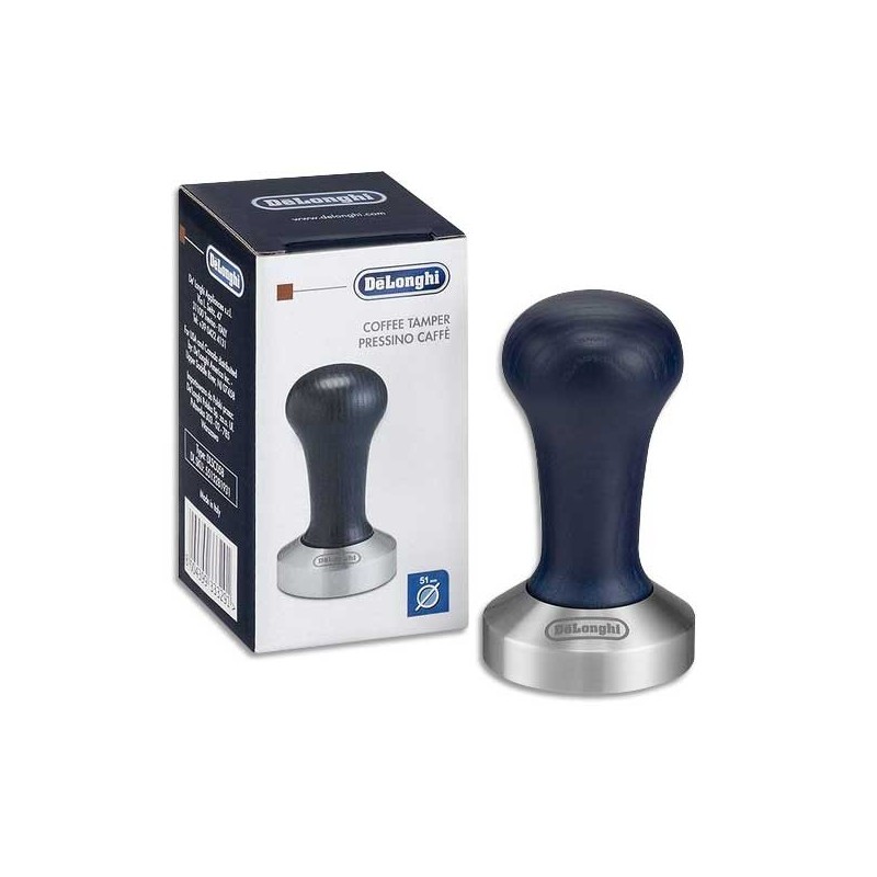 Tamper Coffee Wood 51mm DLSC058 DELONGHI 5513281931 Tamper Coffee Wood 51mm DLSC058 DELONGHI 5513281931