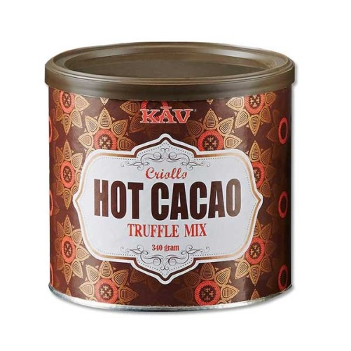 Tartufo di cocco in polvere di cioccolato 340G - Kav America