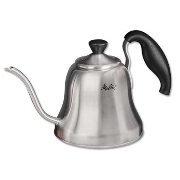 Bollitore manuale tutte le luci in acciaio inossidabile melitta 6761026 + 250 g di caffè macinato offerto