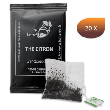 Tè nero con limone lomatea x 20 infonze individuali