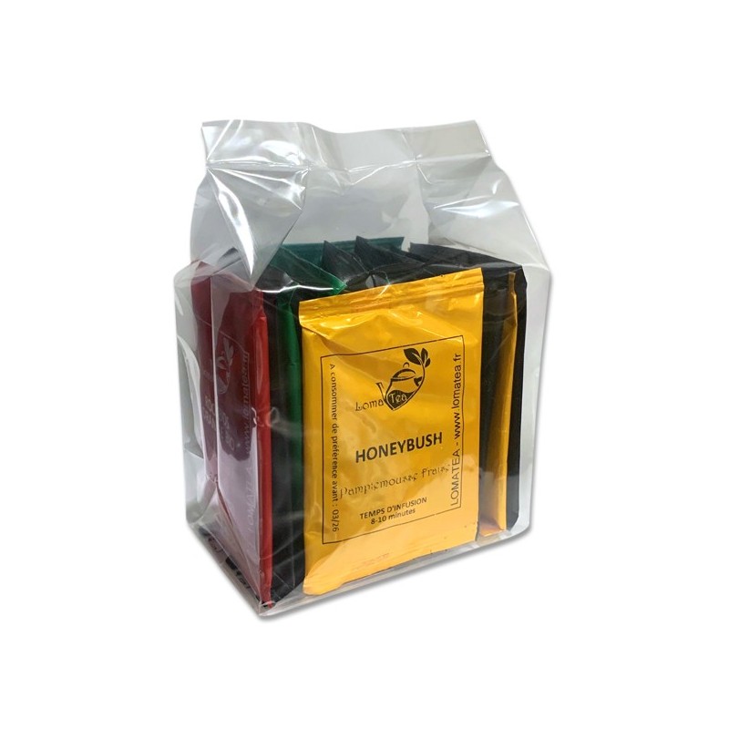 Assortimento Scoperta di tè X 16 Infuse individuali - Lomatea