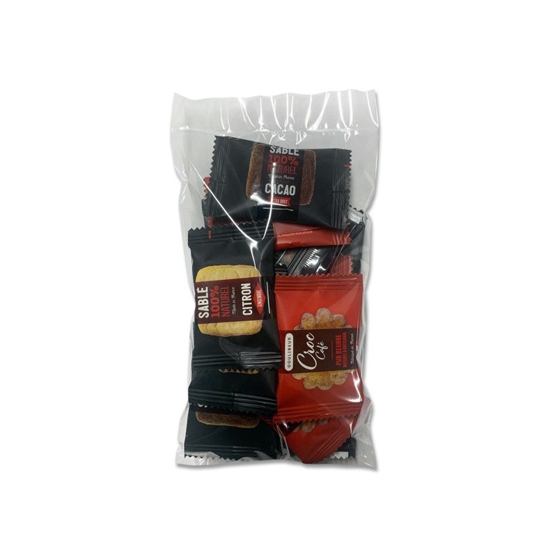 Assortment of shortbread lemon, cocoa and tradition x 15 - Goulibeur