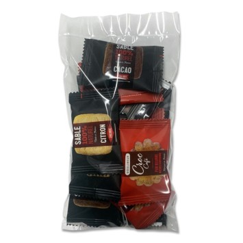 Assortimento di limone di shortbread, cacao e tradizione x 15 - Goulibeur