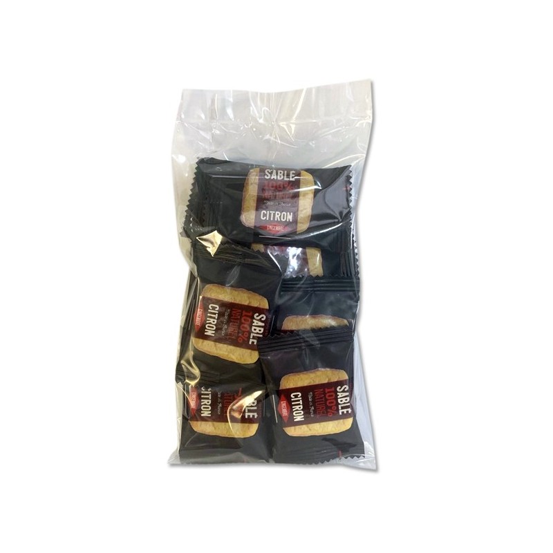 Sachet x 15 Bio and ginger lemon shortbread - Goulibeur