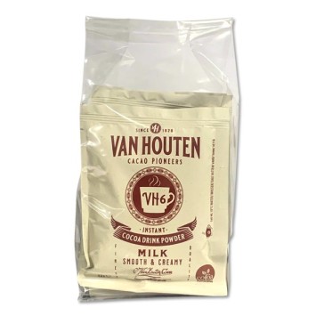 Cioccolata calda in singoli doster vh6 x 10 borse 23g - van houten
