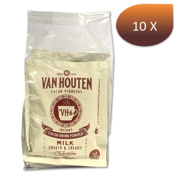 Cioccolata calda in singoli doster vh6 x 10 borse 23g - van houten