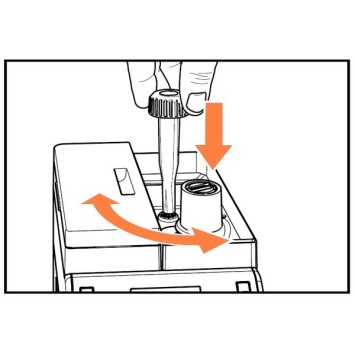 Chiave di regolazione della versione di Saeco