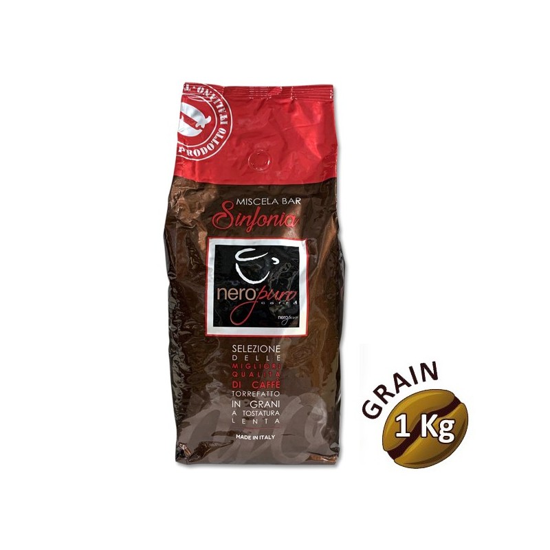 Café en Grains Miscela Bar SINFONIA - 1 Kg - NERO PURO