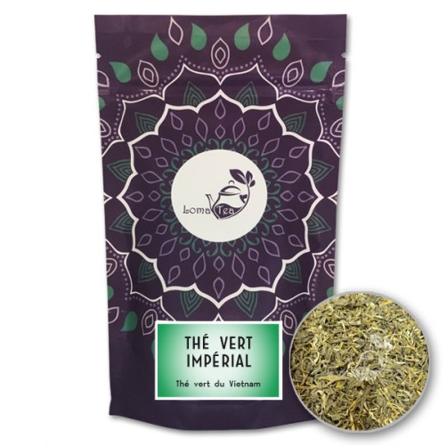 Thé vert IMPÉRIAL Vietnam VRAC 100g - LOMATEA
