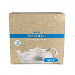 Boîte de 50 sachets filtre en papier avec cordon 90027 - CHACULT