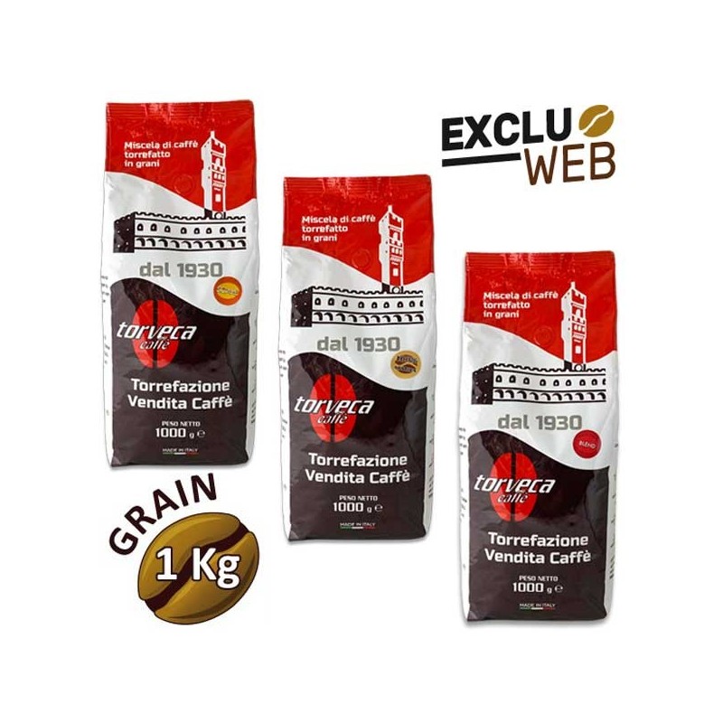 Torveca Discovery Pack 3 kg of Grain Coffee