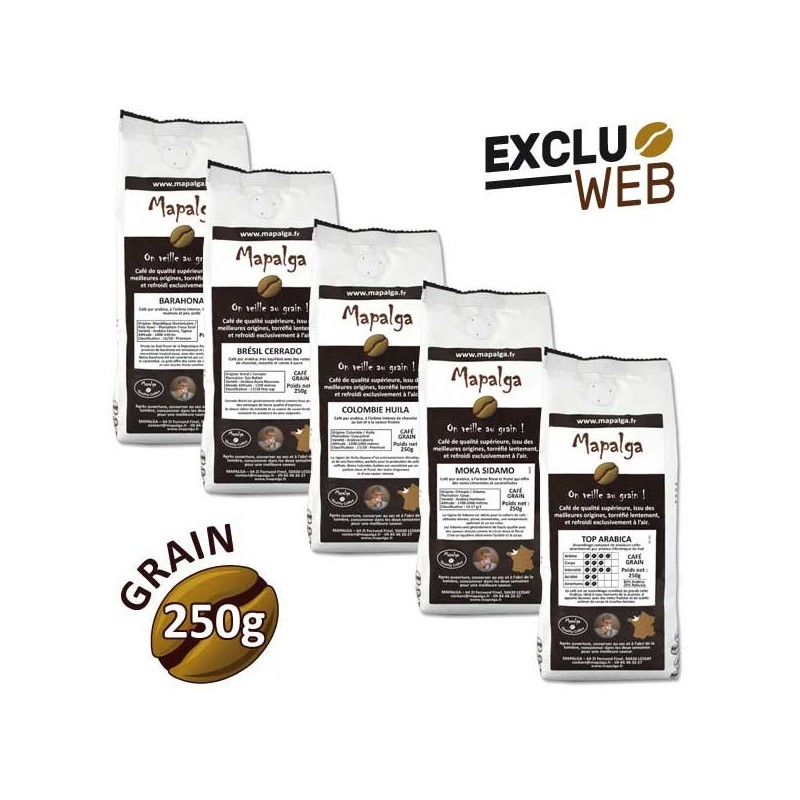 Economic pack in grain cafes - 250g - MAPALGA