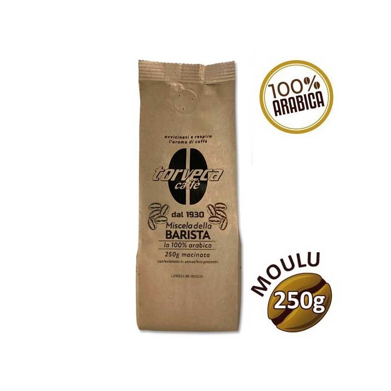 Café moulu BARISTA - 250g - TORVECA