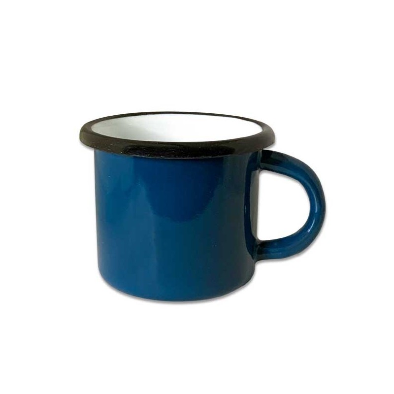 Tasse émaillée - 25cl - divers coloris